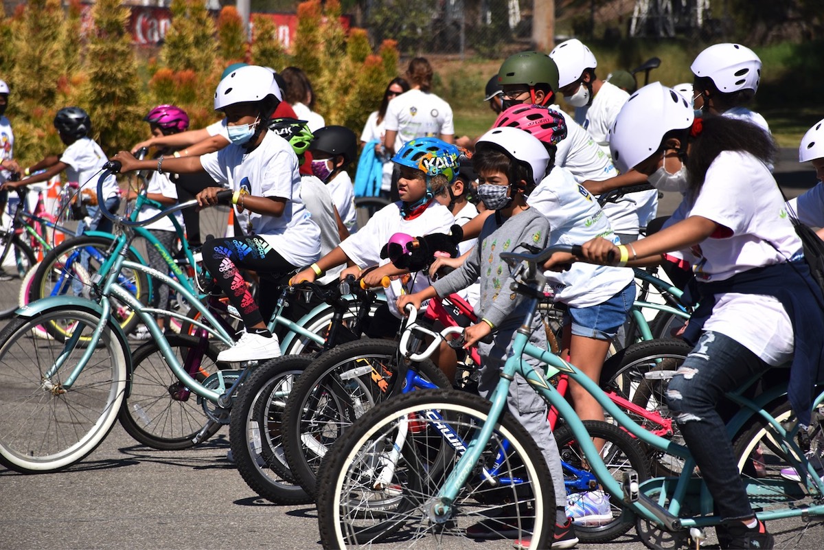First “Let’s Ride Bicycle Camp” initiative launched in South LA to inspire future olympic athletes