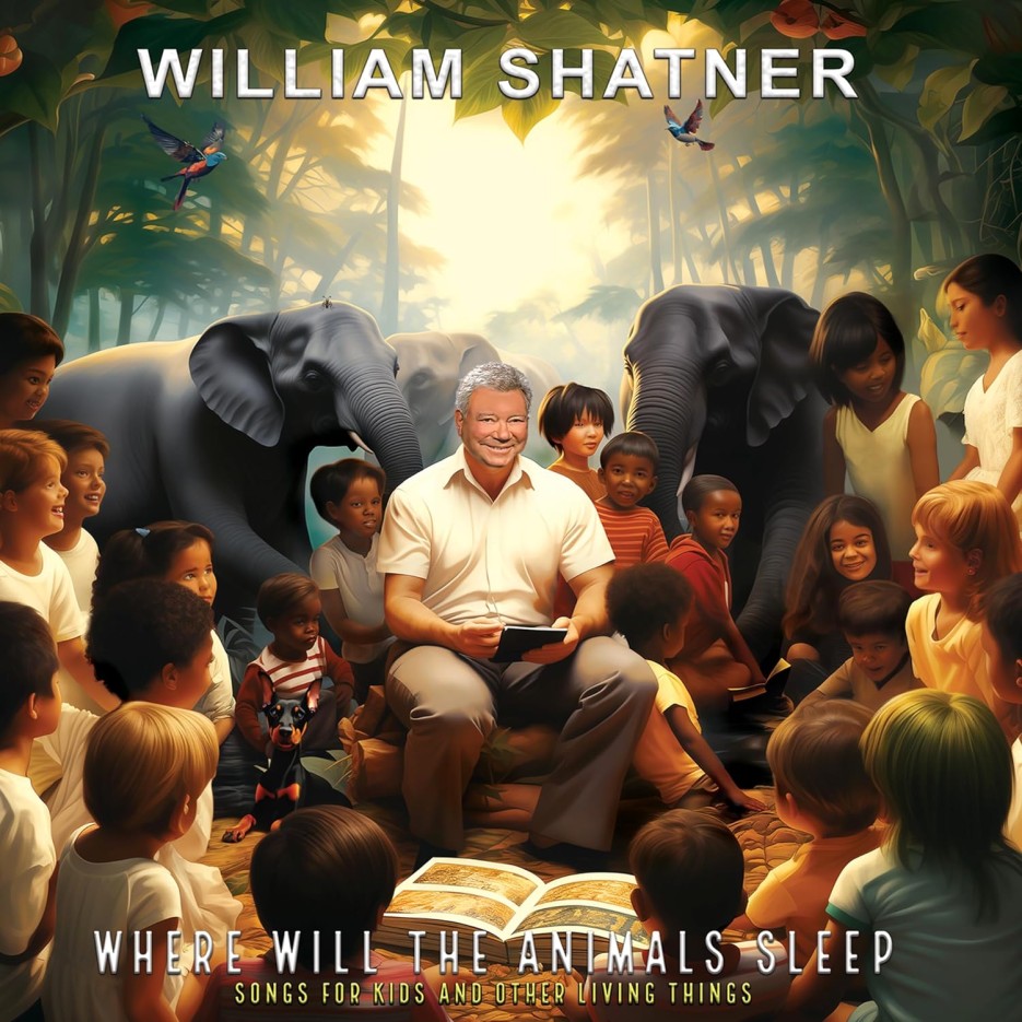 William Shatner Where will the animals sleep cover